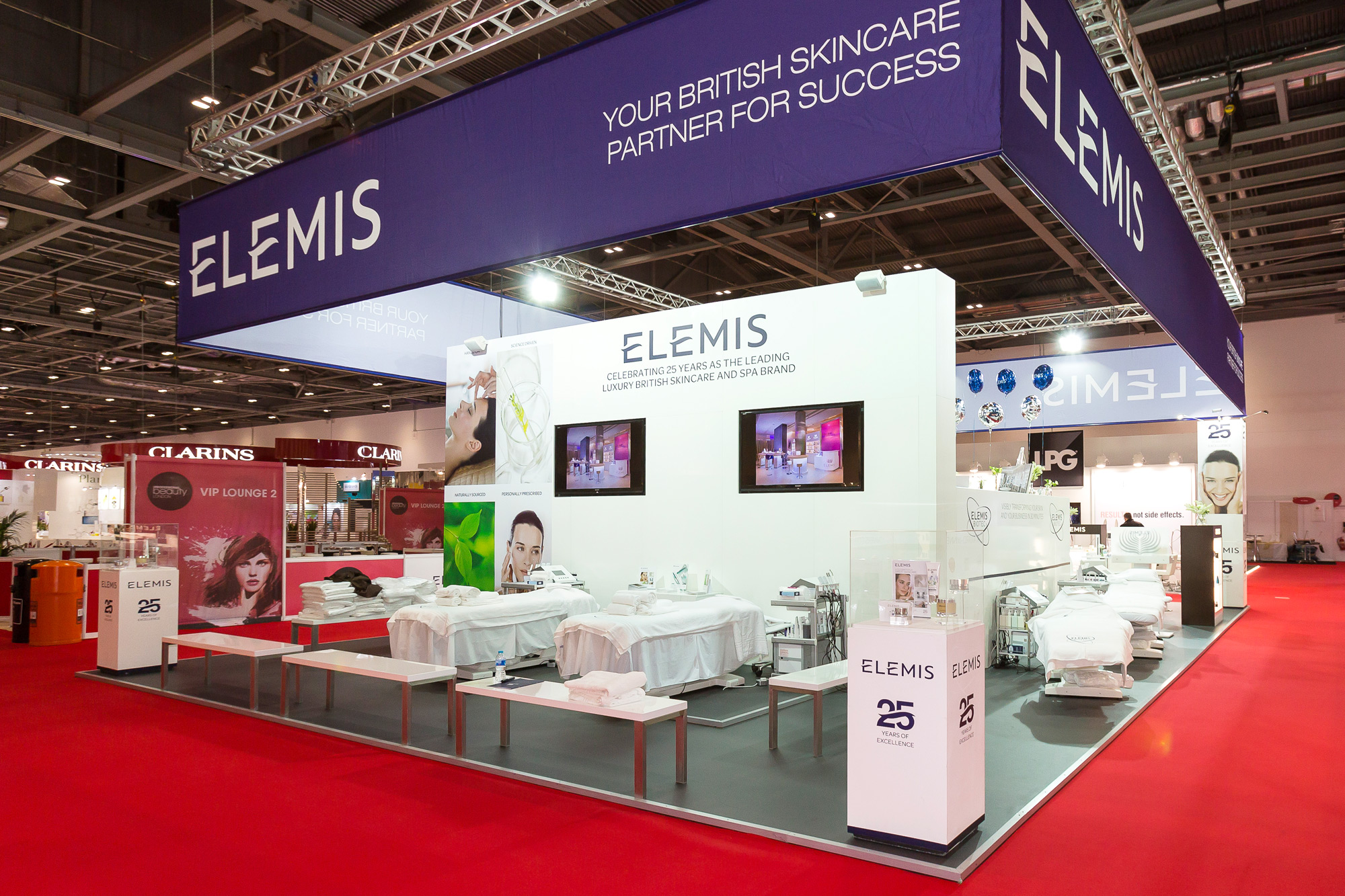 Exhibition Design for Elemis at Professional Beauty