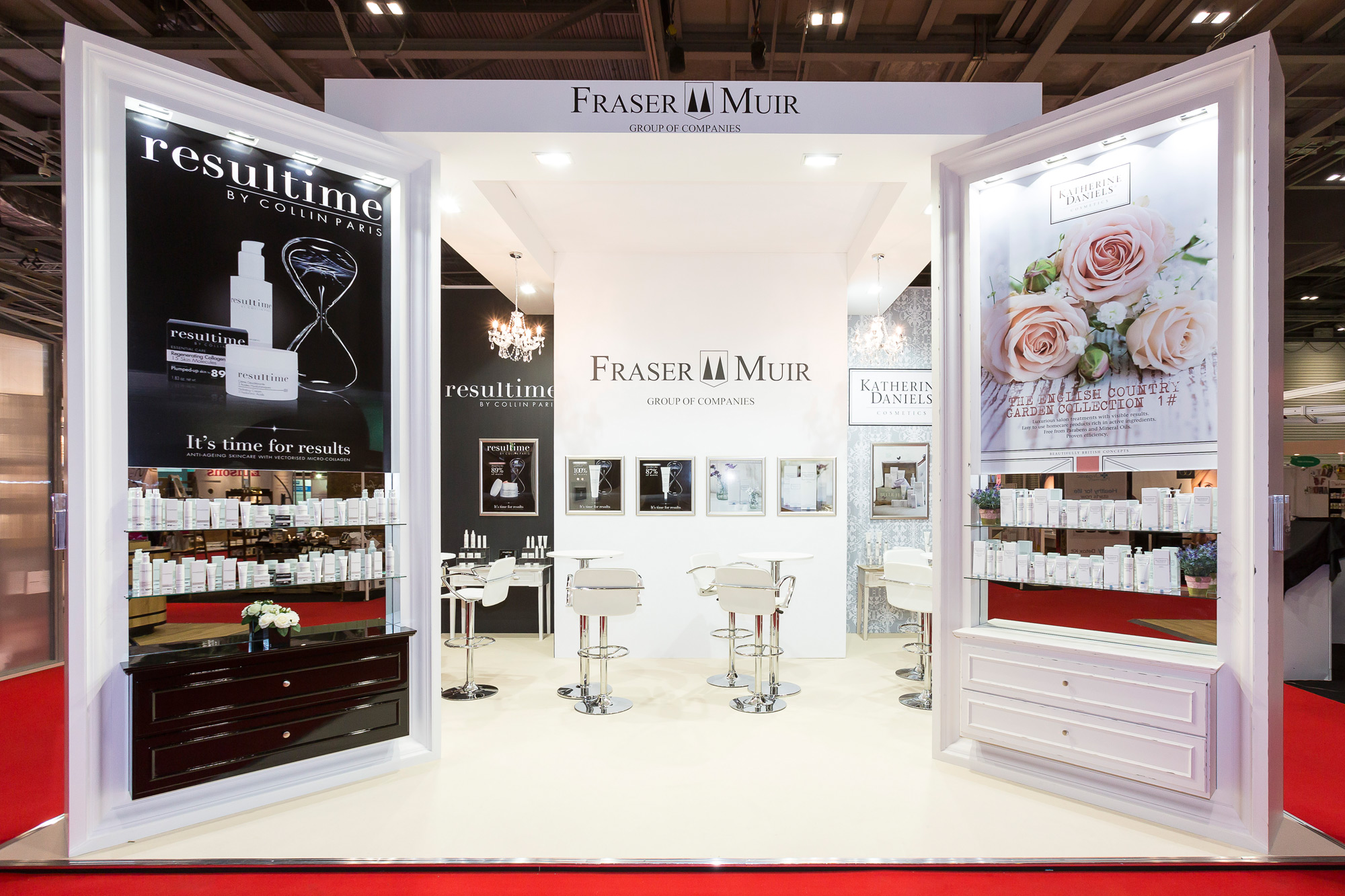 Exhibition Design for Fraser Muir at Professional Beauty