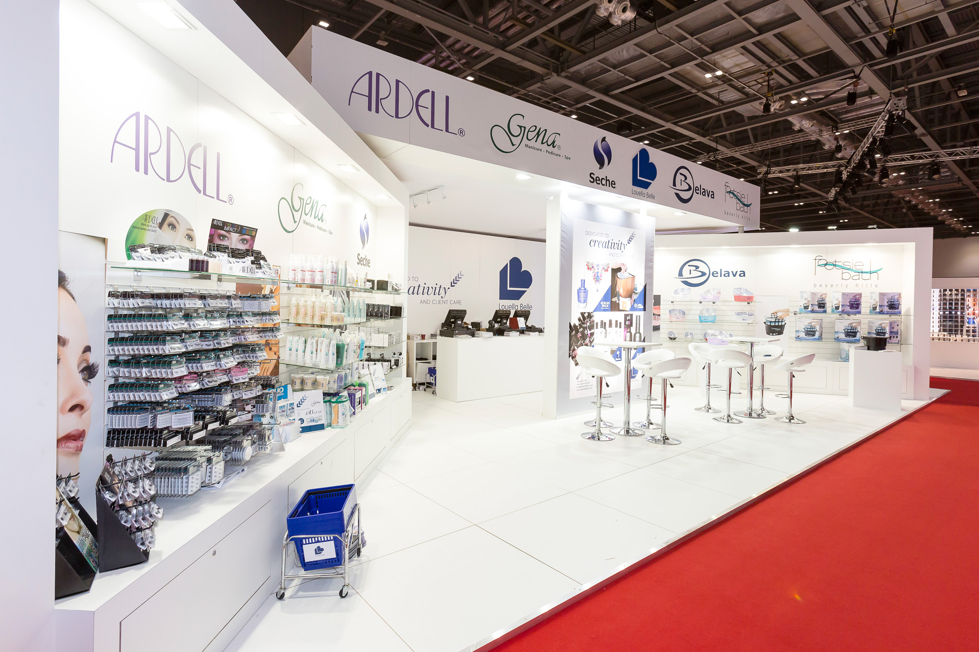 Exhibition Design for Louella Belle at Professional Beauty